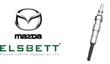 Glühkerze - ELSBETT - ANC - Mazda