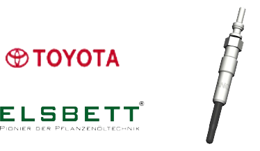 Gloeibougie - ELSBETT - ANC - Toyota - deel 1