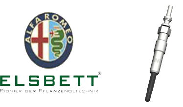Bougies de préchauffage - ELSBETT - ANC - Alfa-Romeo